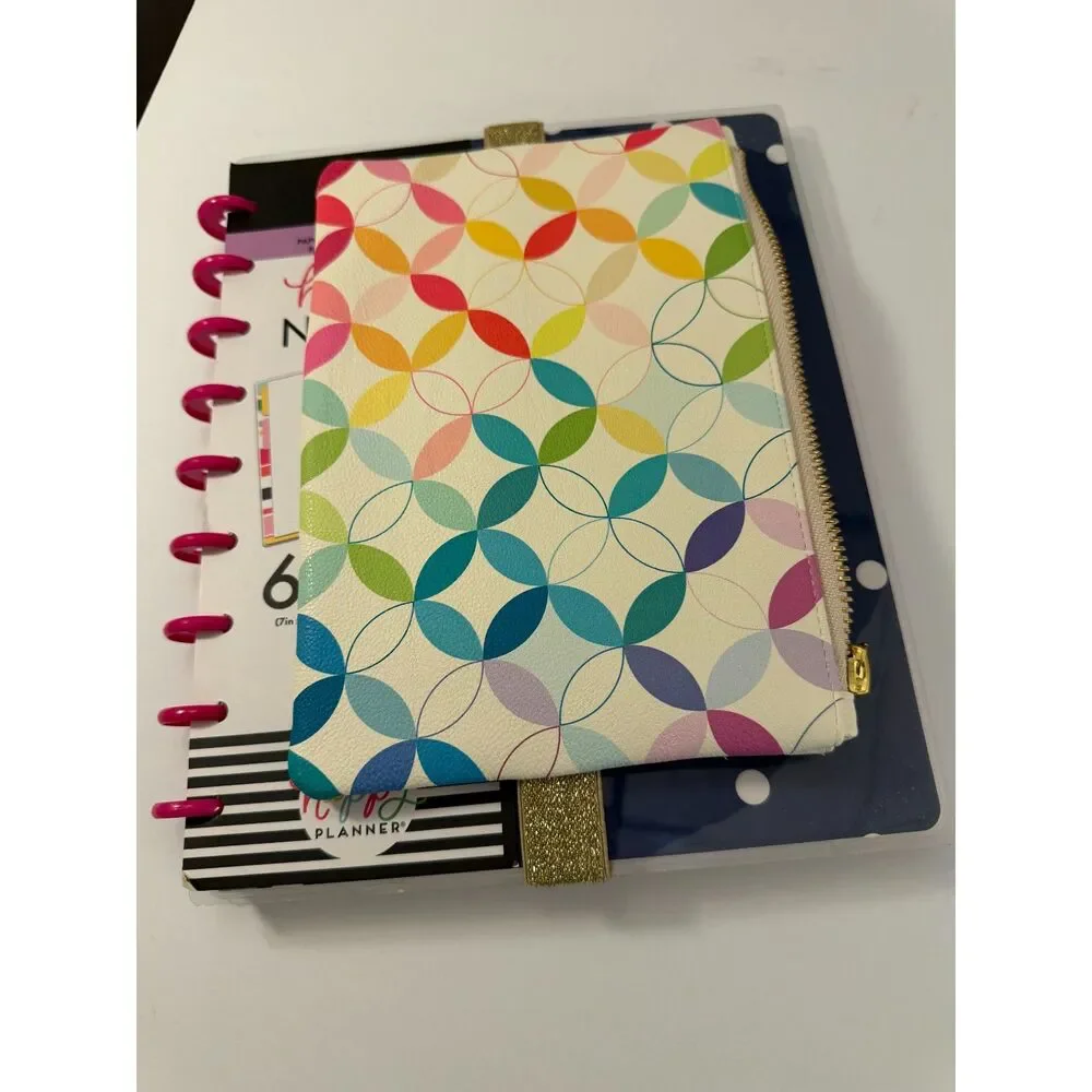 NWOT Erin Condren Mid Century Circles Planny Pack